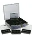 NGT 4+1 Tackle Box – Tacklebox met 4 bit boxes (3/4/6/8-vaks) 23x20x6 cm
