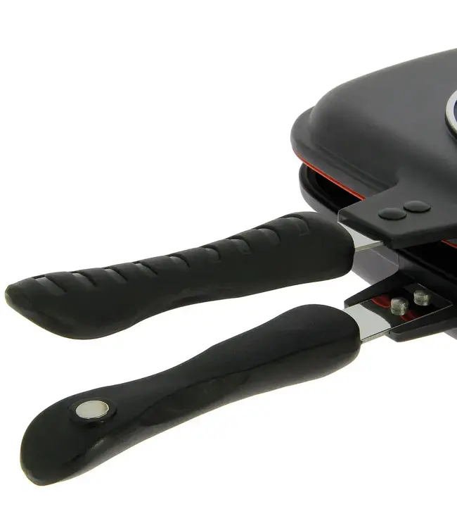 NGT Outdoor Double Grill Pan – Dubbele grillpan non-stick gegoten aluminium