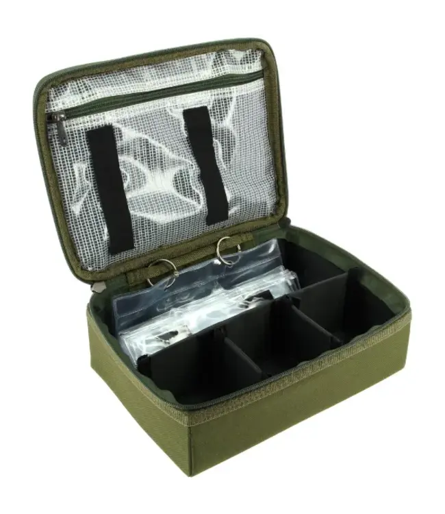 NGT PVA Rig System – Aufbewahrungs-Wallet für PVA Tubes, Tape, Bags & Zubehör (27x20x9 cm)