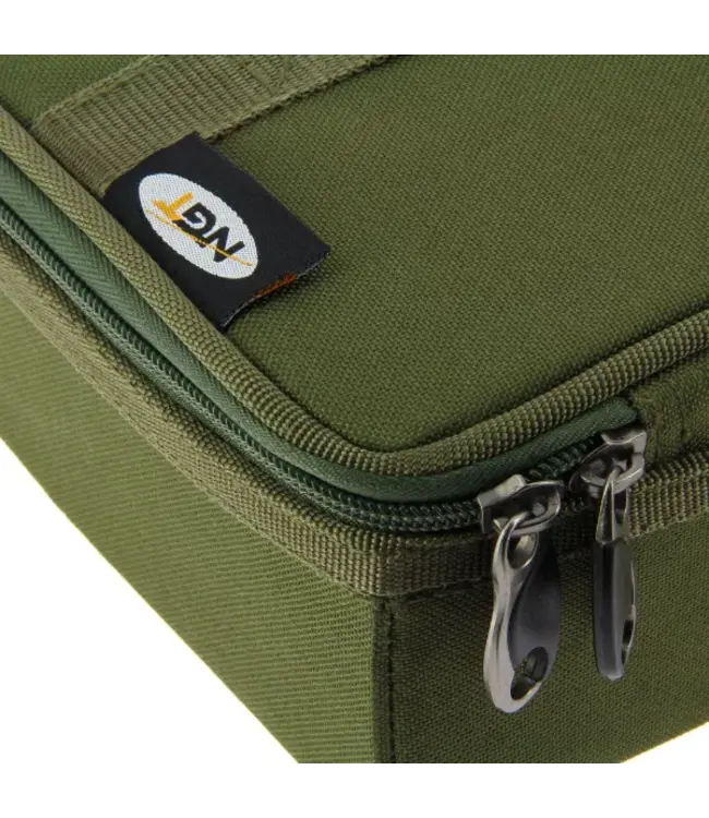 NGT PVA Rig System – Opbergwallet voor PVA tubes, tape, bags & accessoires (27x20x9 cm)