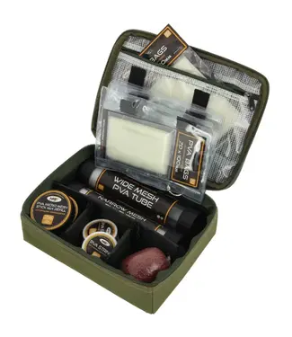 NGT PVA Rig System – Opbergwallet voor PVA tubes, tape, bags & accessoires (27x20x9 cm)