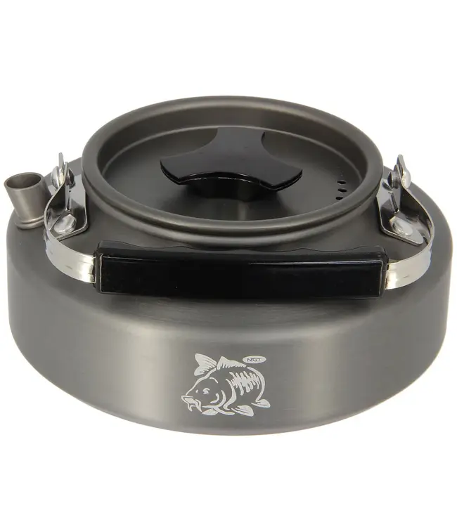 NGT Aluminium Outdoor Kettle Set 0,8 L – Bouilloire alu anodisé + cuillère + housse 600D