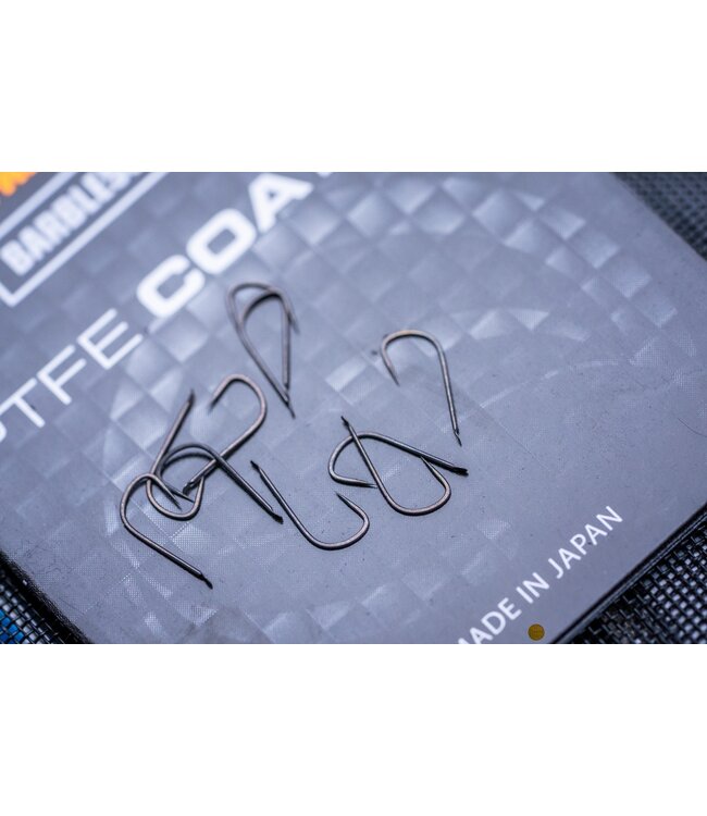 Guru Fine Wide Gape Spade End - Barbless (10 pcs) - Feindrähtige Stipphaken