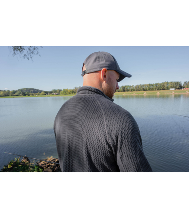 Preston Core Collection Zig Zag Fleece (2025) - Polaire légère avec zip quart