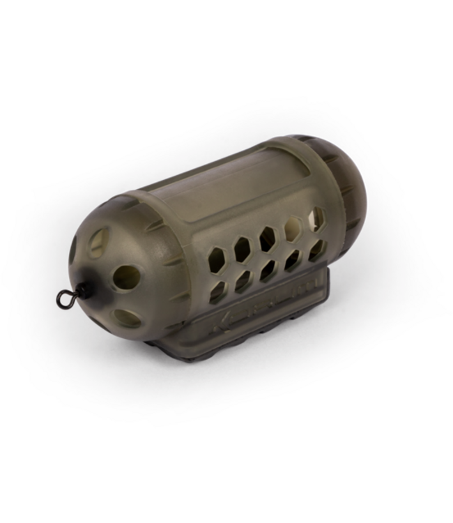 Korum Widow Maggot Feeder (1 pc) – Block end feeder met window functie