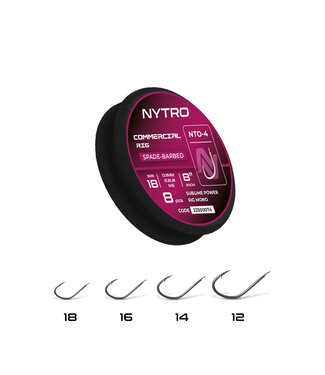 Nytro Ready Tied Rigs Commercial Rig Palette-Ardillon 20cm (8 pcs)