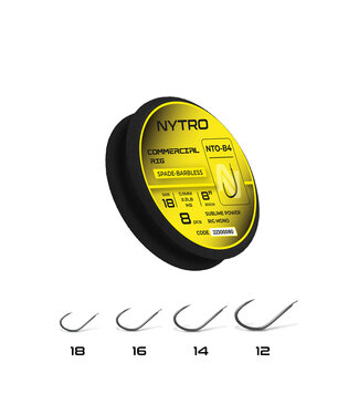 Nytro Ready Tied Rigs Commercial Rig Spade-Barbless 20cm (8 pcs)