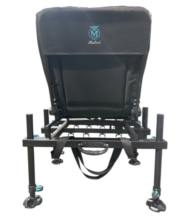 Malevé D36 Comfort Feederchair – Premium Feederstuhl mit D36 Uprights, extra dicker Polsterung & Schlammfüßen (VORBESTELLUNG, Lieferung März)