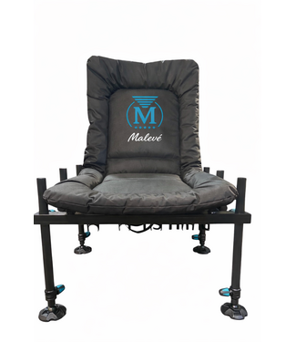 Malevé D36 Comfort Feederchair – Premium feederstoel met D36 uprights, dikke matras & moddervoeten (PRE-ORDER, levering maart)