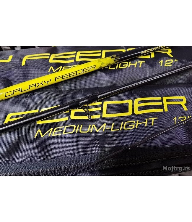 Tubertini Galaxy Feeder 12ft Medium Light – Feederhengel met 3 Tips