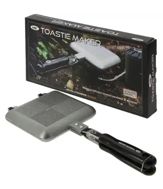 NGT Bankside Sandwich Toaster Gun Metal Small – compacte toastie maker voor aan de waterkant (15.5 x 13.5 cm)
