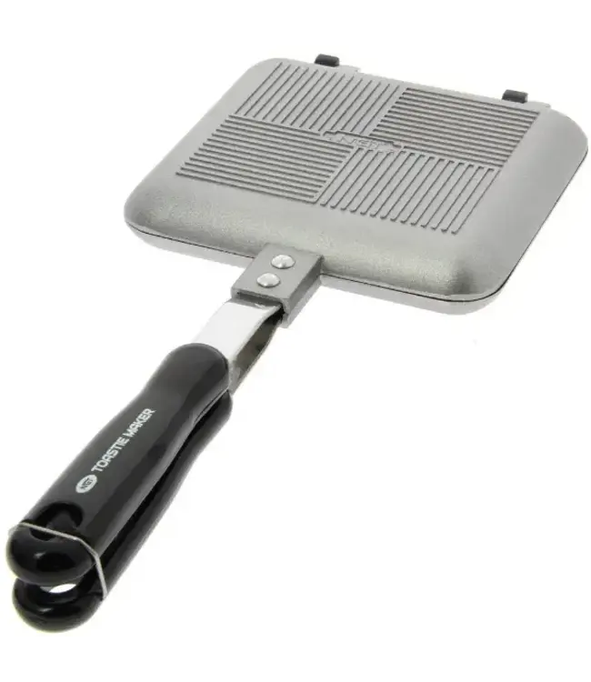 NGT Bankside Sandwich Toaster Gun Metal Small – toastie maker compact pour le bord de l’eau (15,5 x 13,5 cm)