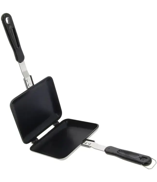 NGT Bankside Sandwich Toaster Gun Metal Small – toastie maker compact pour le bord de l’eau (15,5 x 13,5 cm)