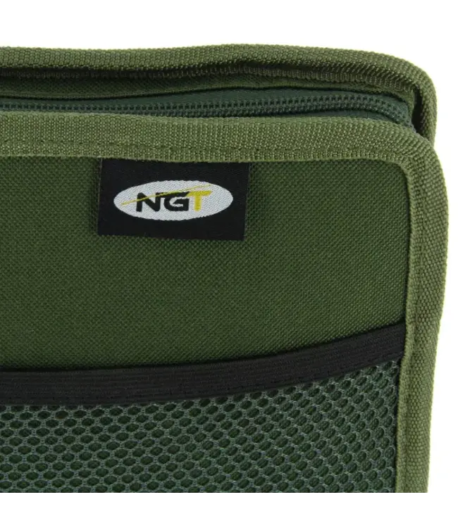 NGT Cutlery Set Day Session PLUS – set couverts avec 2 assiettes + multitool en étui (25,5 x 27 cm)