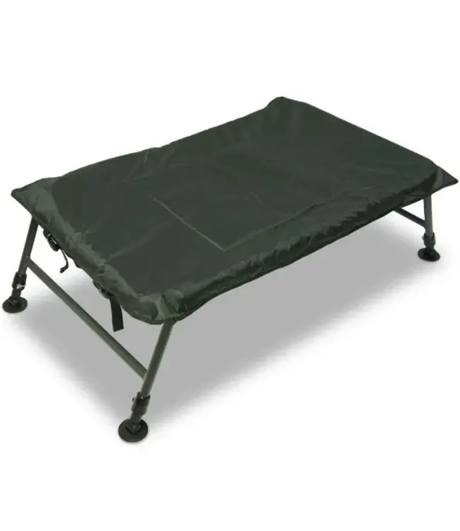 NGT Deluxe Cradle – Karpfenwiege mit verstellbaren Beinen + Abdeckhaube (100 x 65 x 35 cm)