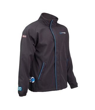 Garbolino Veste Softshell 80’s Series – Déperlante – Coupe-vent – Zip intégral