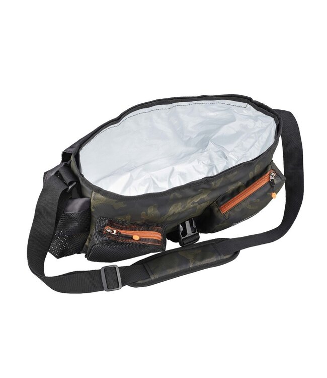 Garbolino Addition Truite Musette Tissu – Sac truite – Isotherme – Camouflage