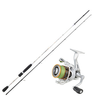 Sakura Combo Lumera Spin Lums 702 M – 2.10 m – 5–21 g – Moulinet & Tresse Inclus