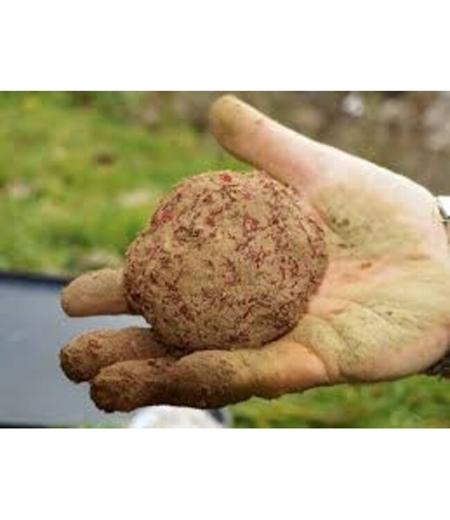 Reniers Fishing Droge Leem 1 kg – voor lossen van muggenlarven & explosieve wolk in voer