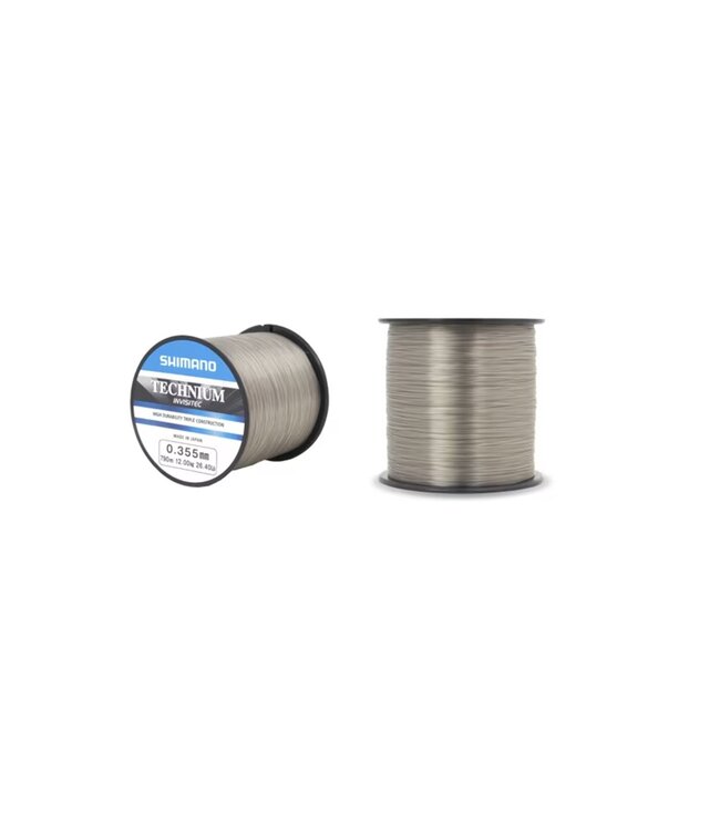 Shimano Technium Invisitec Grey – Transparante Monofilament Lijn – Low Stretch