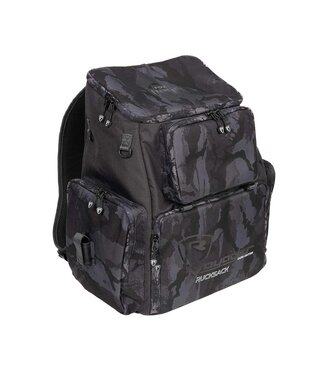 Fox Rage Camo Voyager Rucksack – Raubfisch Rucksack – Inkl. Tackleboxen