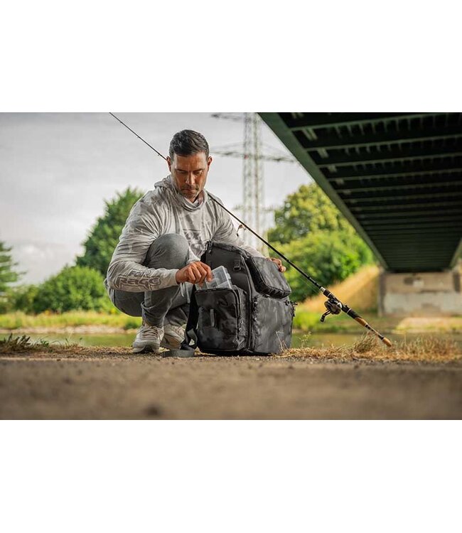 Fox Rage Camo Voyager Rucksack – Sac à Dos Carnassier – Boîtes Incluses