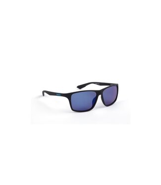 Shimano Eyewear Technium – Polarisationsbrille – Matte Black & Blue Mirror UV400