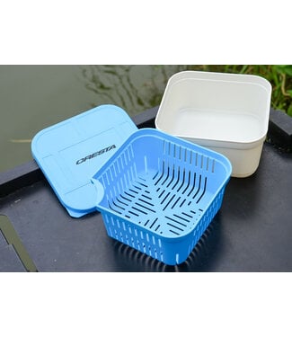 Cresta Bait Tube 1600m Closed Lid + Drain