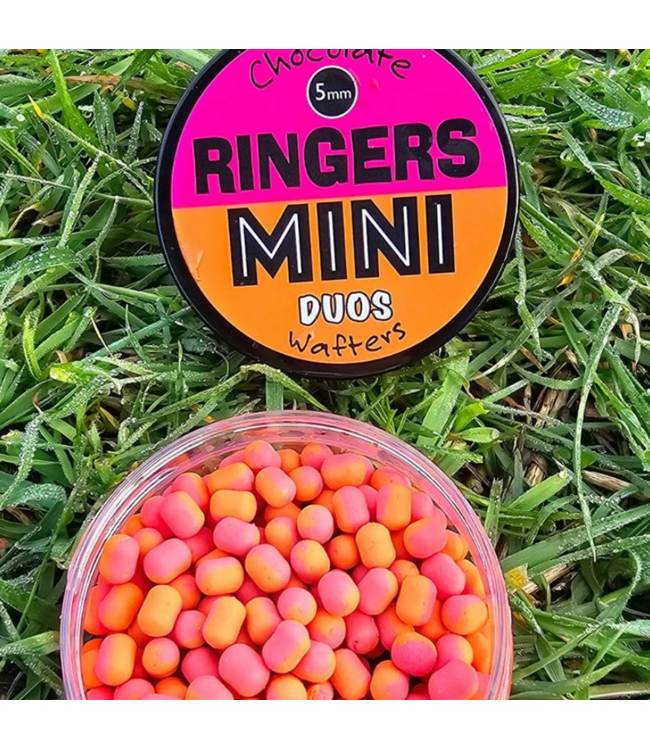 Ringers Mini Duos Wafters 5mm – Wafters Bicolores Hi-Vis pour Method Feeder & Carpodrome