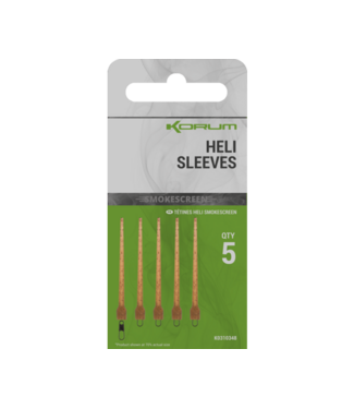 Korum Smokescreen Heli Sleeves (5 pcs)