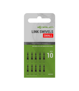 Korum Smokescreen Link Swivels (10 pcs)