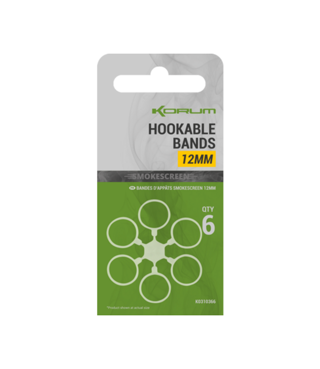 Korum Smokescreen Hookable Bands