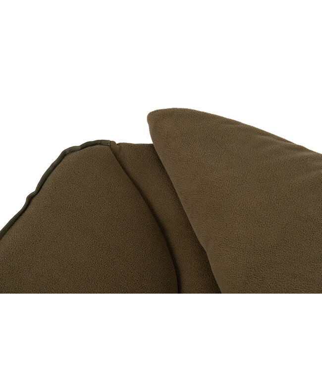 Fox EOS Sleep System Standard – Bedchair Carpe avec Matelas Fleece, Cover 3 Saisons et 6 Pieds Réglables
