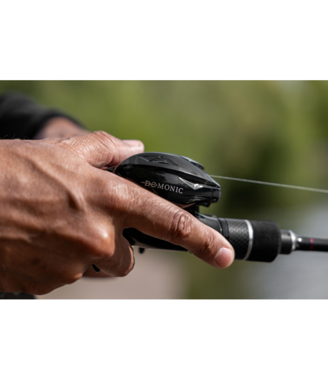 Zebco Demonic All Black Baitcaster 150 LHW