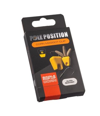 Pole Position Corn Maggot Clip – Kunstmaïs met Madenclip