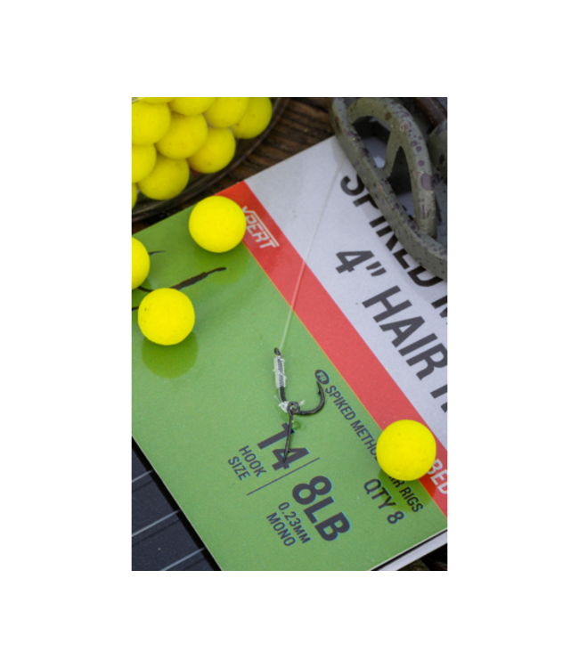 Korum Spiked Method Hair Rigs Barbed (10cm)