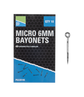 Preston Micro Bayonets 6mm