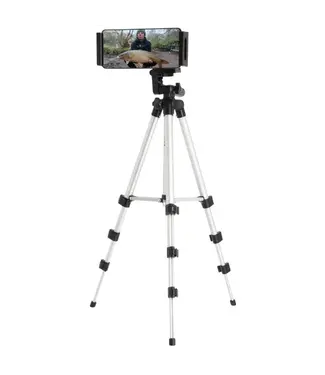 NGT Anglers Selfie Tripod met Remote en Licht – Verstelbaar Foto Statief voor Vissers