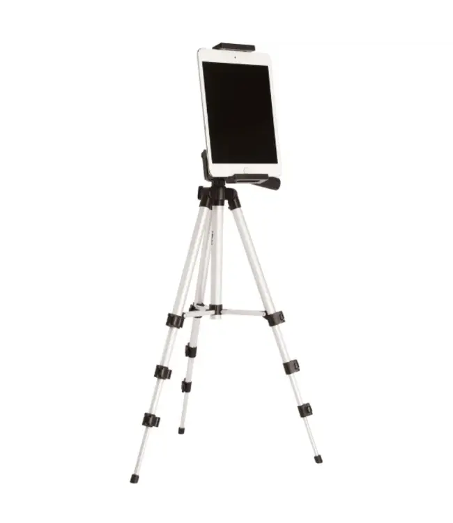 NGT Anglers Selfie Tripod mit Remote und Licht – Verstellbares Foto Stativ für Angler – 34 cm bis 102 cm