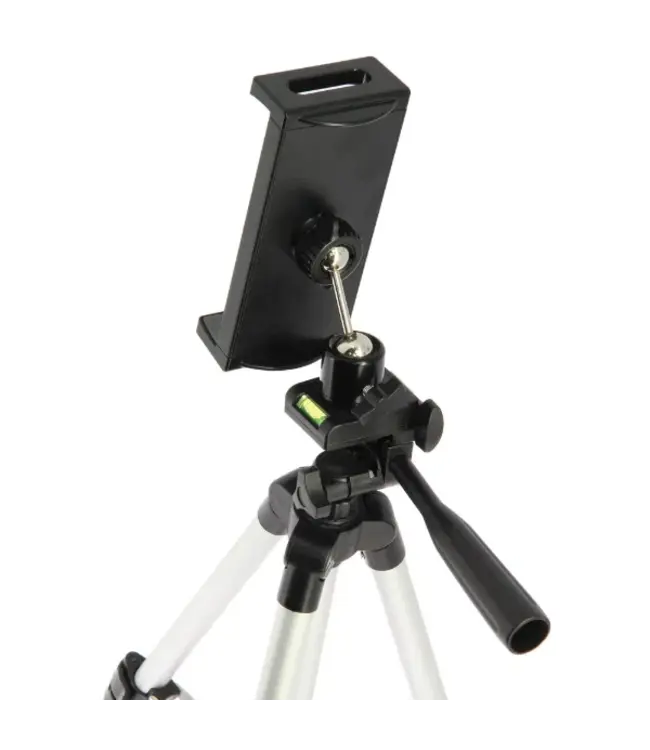 NGT Anglers Selfie Tripod mit Remote und Licht – Verstellbares Foto Stativ für Angler – 34 cm bis 102 cm