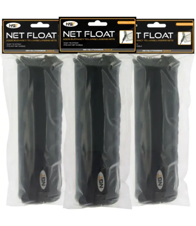 NGT Net Float – Universele Schepnetdrijver voor Landing Nets – 6.5 x 21 cm