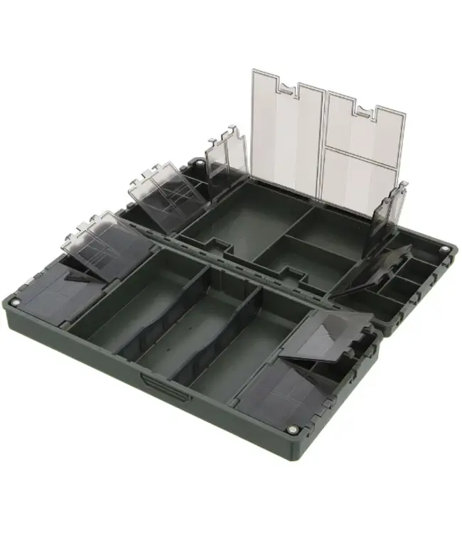 NGT XT Terminal Tackle Box System – Boîte de Rangement Magnétique Compacte pour Terminal Tackle et Accessoires de Montages