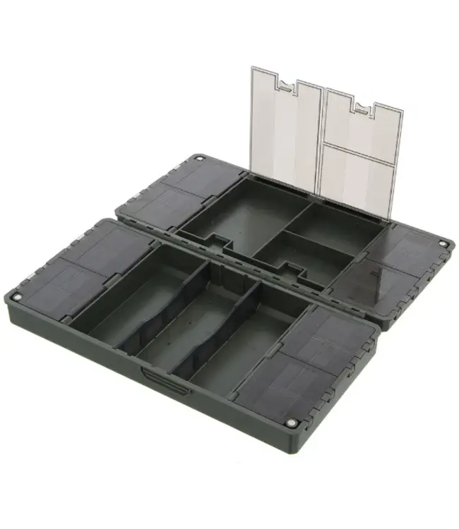NGT XT Terminal Tackle Box System – Boîte de Rangement Magnétique Compacte pour Terminal Tackle et Accessoires de Montages