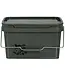 NGT Bucket 5 Litre Green Rectangular Bucket – Seau Rectangulaire avec Couvercle Hermétique et Fermetures de Sécurité
