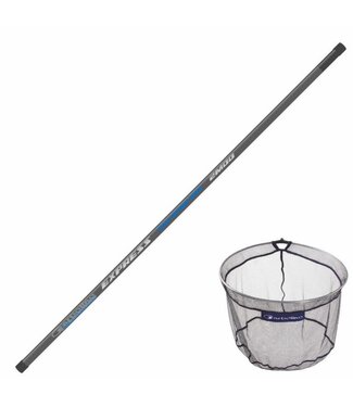 Garbolino Ensemble Manche Express Telenet et Tête d'Épuisette Leader Match 40cm