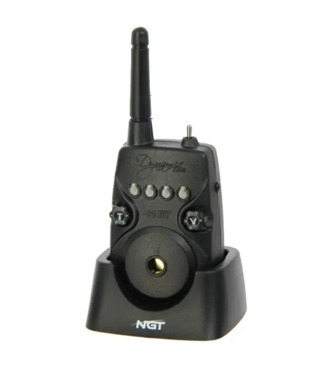 NGT Dynamic MK2 3pc Wireless Alarms – Beetmelderset met Instelbaar Volume, Toon, Gevoeligheid, Licht en Receiver