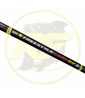 Tubertini Pack Freestyle Carp 10m – Pack Canne au Coup avec 2 Kits Scion et Mini-Extension