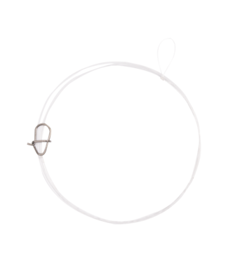 Zebco Magic Trout Spin Leader 70cm – Bas de Ligne Spinning Fin pour la Truite en UL avec Clip Taille 00