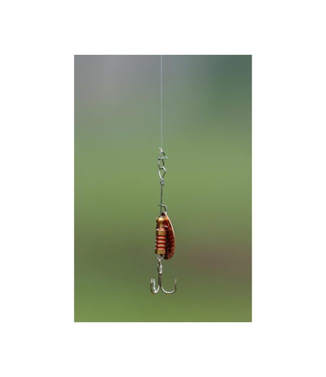 Zebco Magic Trout Spin Leader 70cm – Bas de Ligne Spinning Fin pour la Truite en UL avec Clip Taille 00