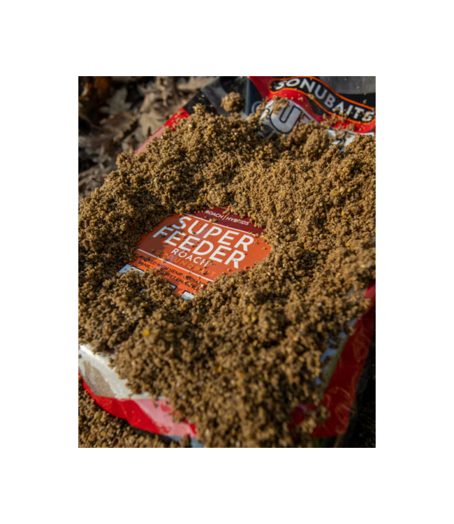 Sonubaits Super Feeder Roach 2kg – Fischmehlfreies Groundbait mit Hanf, Koriander und Vanille für Feeder- und Posenangeln